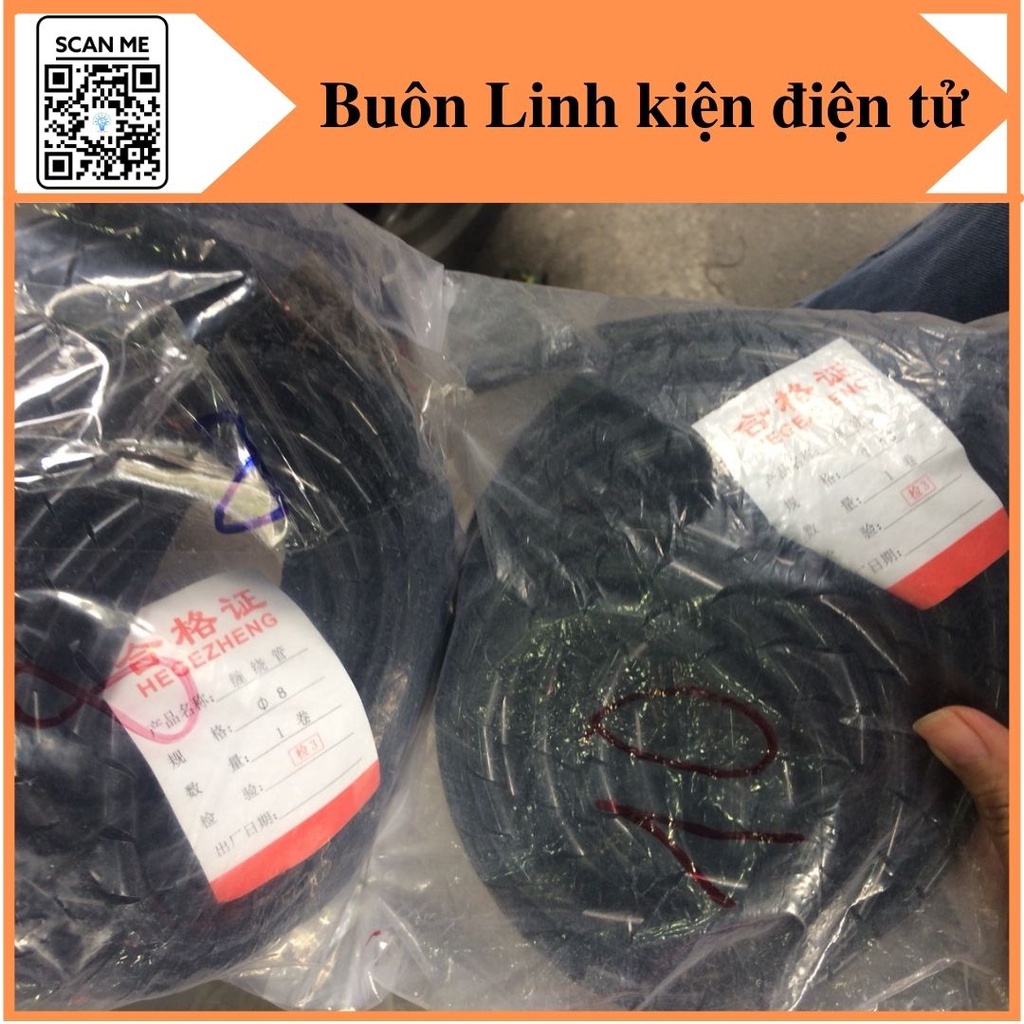 Dây xoắn ruột gà, bọc dây điện đủ size- 1 túi