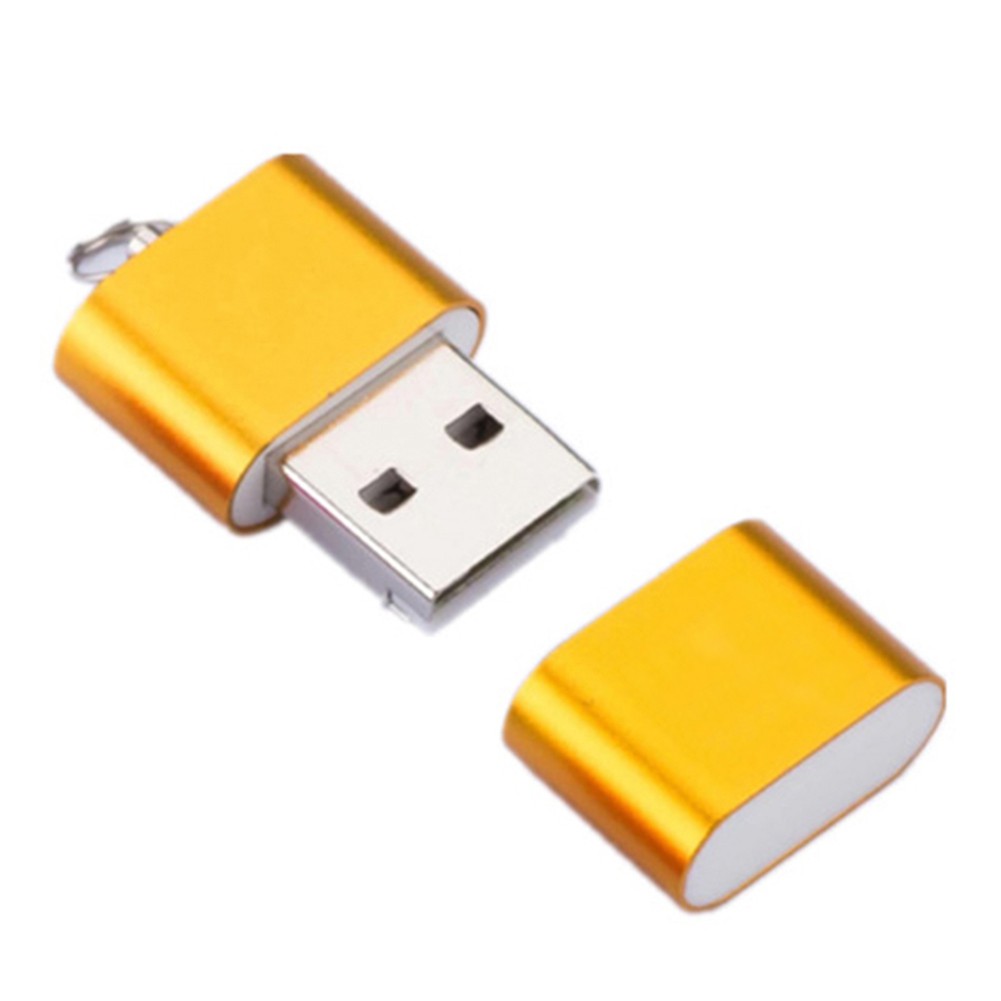 Đầu Đọc Thẻ Nhớ Usb 2.0 Tf Bằng Hợp Kim Nhôm Cho Pc Laptop