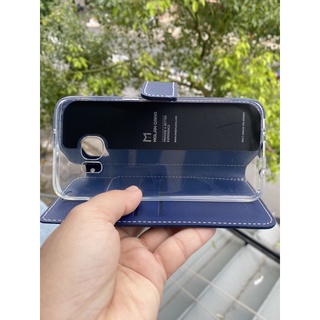 Bao da samsung S7egde case dẻo,kiểu vân da thời trang