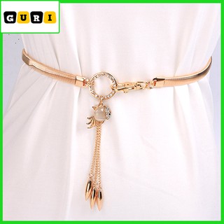 Thắt lưng nữ váy, dây nịt nữ hình cá co giãn cao cấp GURI mã fish TL02