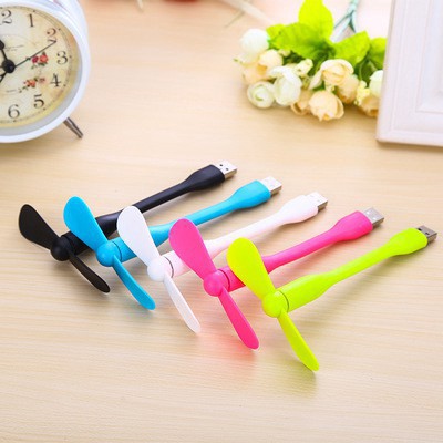 Quạt USB mini 2 cánh rời siêu mát - Quạt 2 cánh usb nhiều màu cắm sạc dự phòng, cắm laptop cắm ổ điện