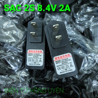 Sạc Pin Lithium 2S 8.4V 1A. Sạc nhanh và ổn định - Dùng để sạc cho các pin 2S từ điện áp từ 7.2V - 8.4V