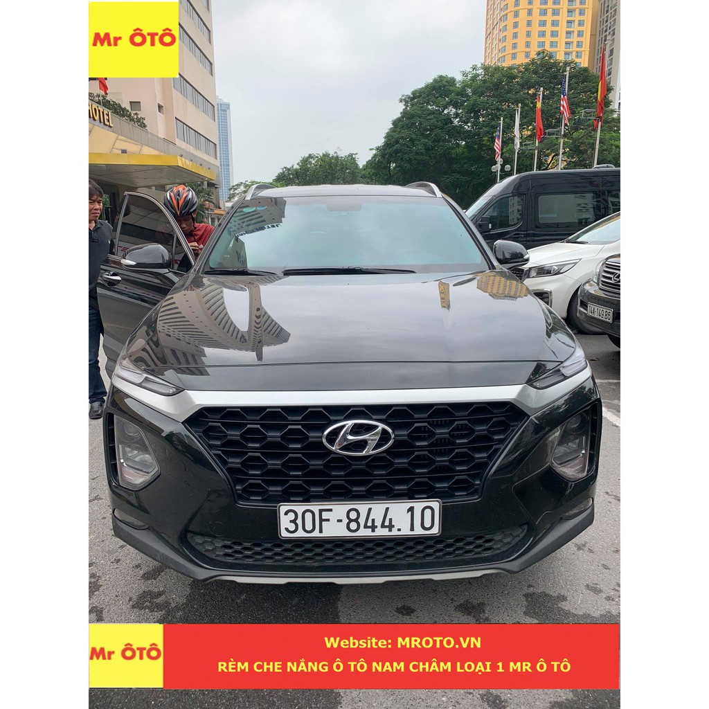 Rèm Che Nắng Xe Hyundai Santafe 2019-2022 Hàng Loại 1 MR Ô TÔ