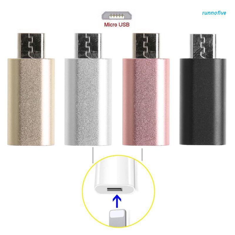 Cozy 8-pin Lightning Female To Micro Usb Male Adapter For Android Phone