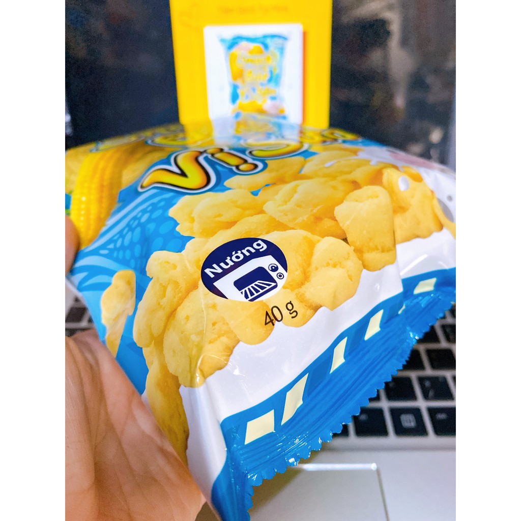 Bánh Snack (Bim bim) Bắp vị sữa Oishi 40g