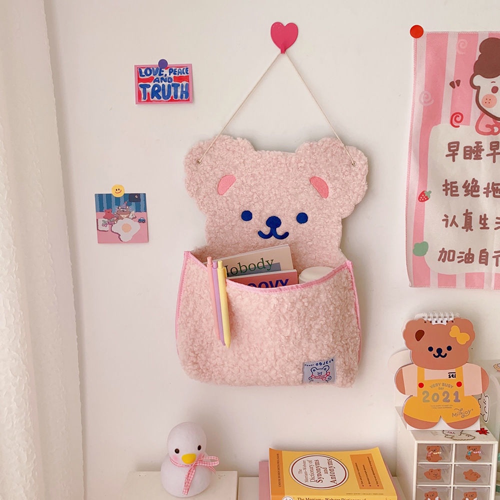 Túi Đựng Đồ Treo Tường Họa Tiết Hoạt Hình Đáng Yêu