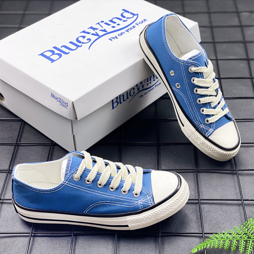 Giày Sneaker Vải Canvas Nữ BLUEWIND 68785