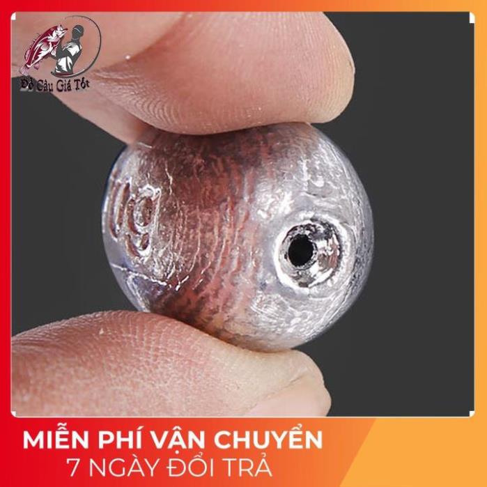 ⭐️⭐️ Chì Câu Cá, Chì Tròn Xuyên Tâm Chất Lượng