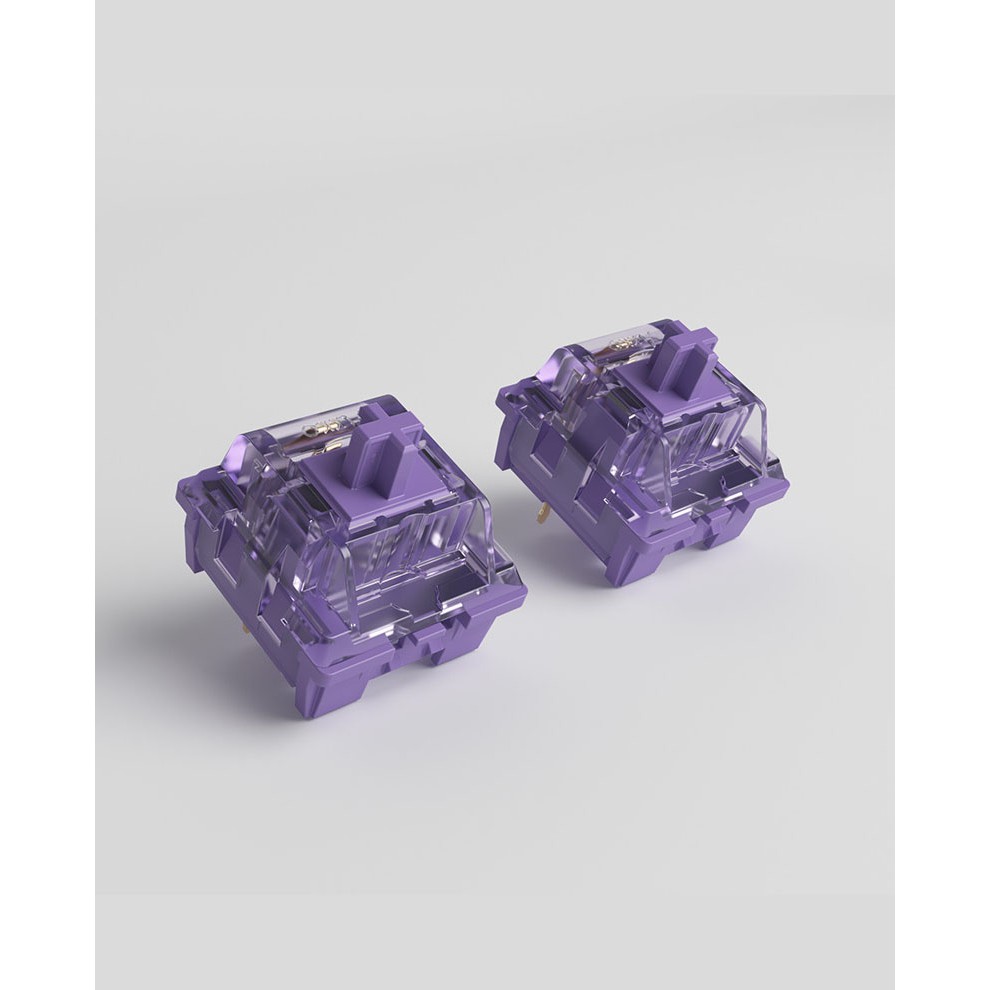 Bộ Switch bàn phím cơ Akko CS Switch - Lavender Purple (45 switch)