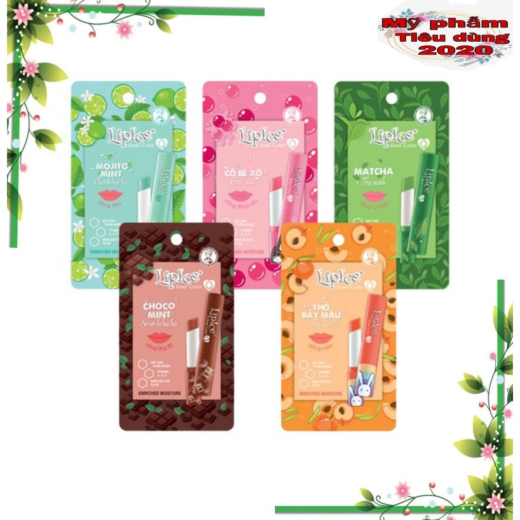 Son dưỡng môi có màu Lipice Sheer Color Q 2.4g