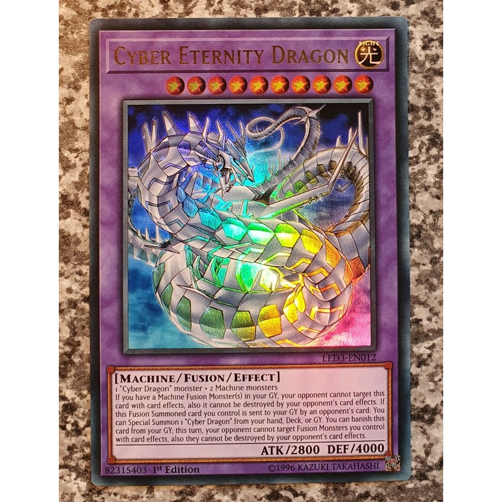 Bài Yugioh - Cyber Eternity Dragon