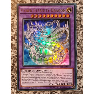 Bài Yugioh - Cyber Eternity Dragon (Ultra Rare)