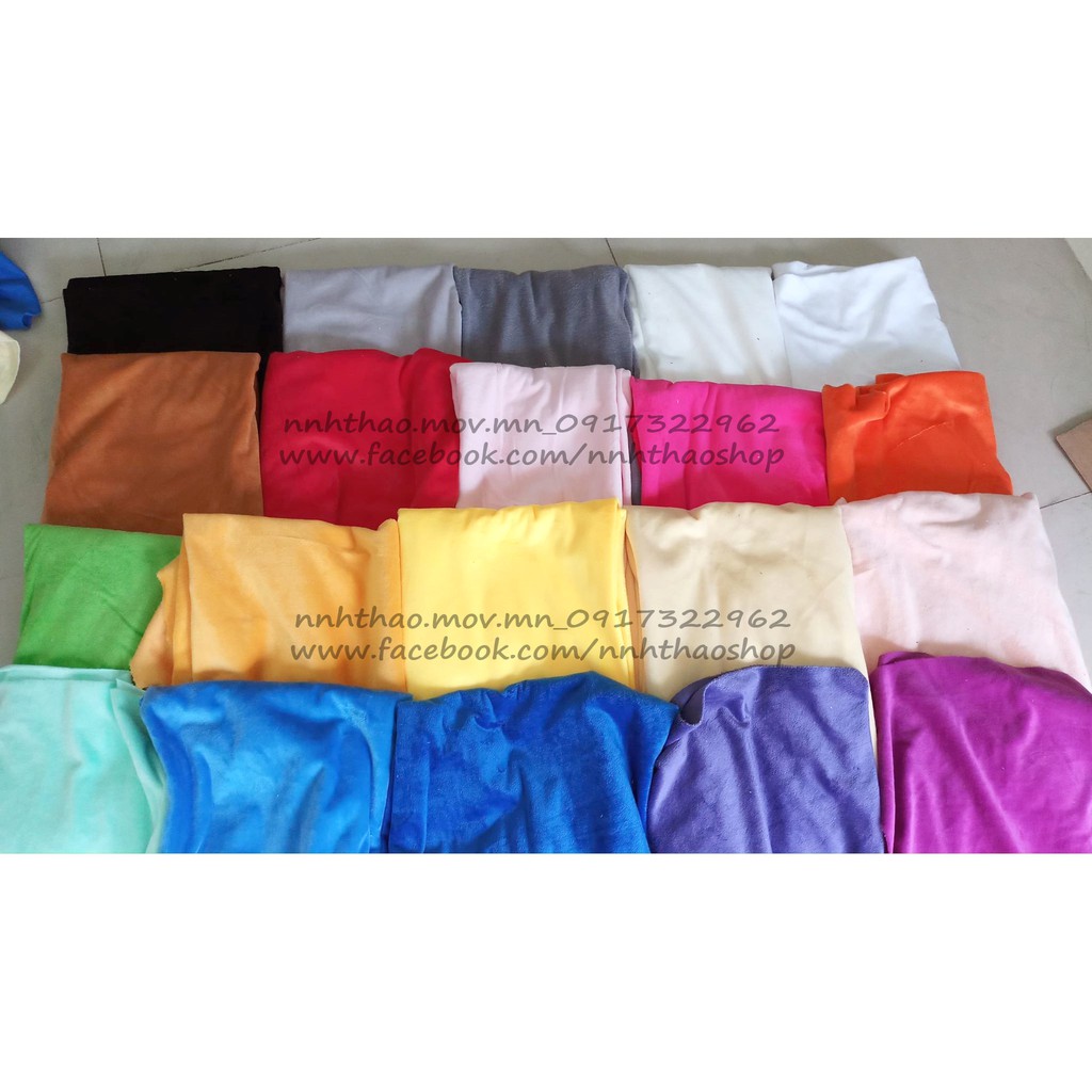 Vải lông sát khổ 50x50cm