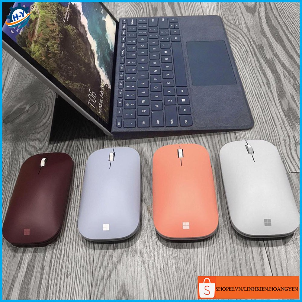 Chuột không dây chuột máy tính Chính hãng Microsoft Surface Mobile Mouse HY07