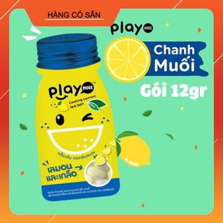 GÓI KẸO PLAY MORE THÁI LAN ĐỦ VỊ - DƯA HẤU/BẠC HÀ/CHANH MUỐI/XOÀI/TÁO/NHO/XÍ MUỘI