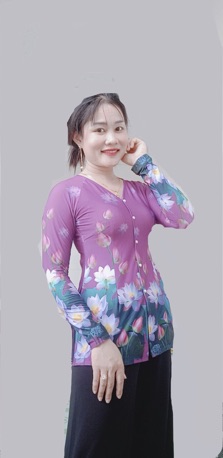 Áo lẻ bà ba in 4D (hình thật) từ 40-70 mặc vừa