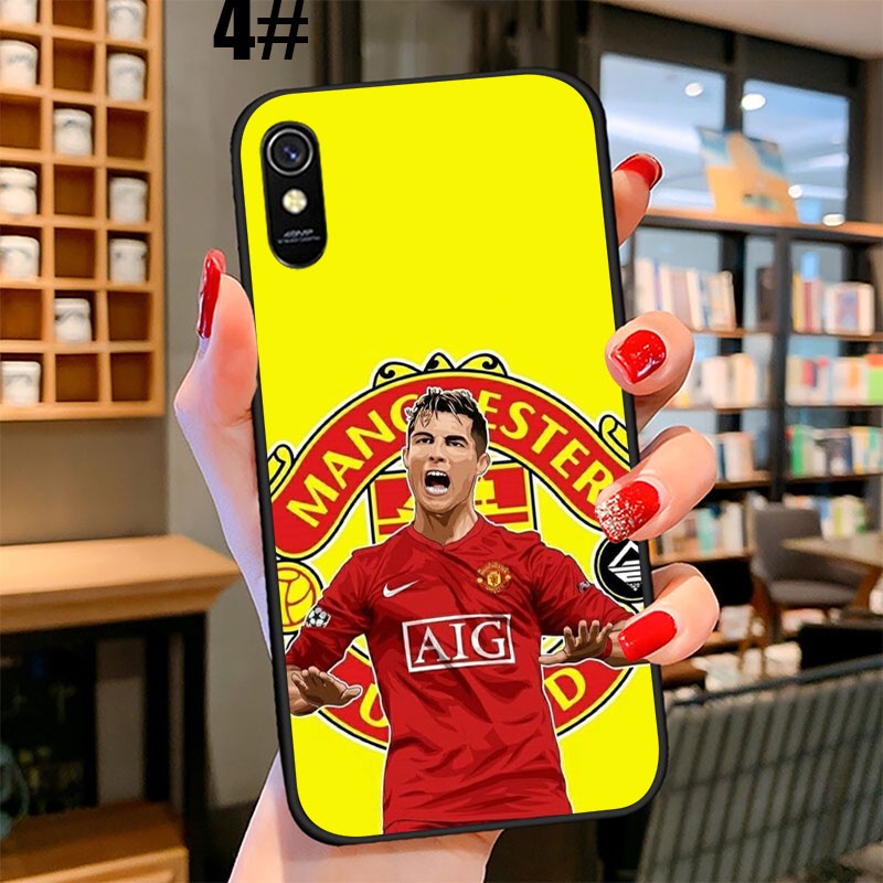 Ốp điện thoại in hình Cristiano Ronaldo cho XIAOMI REDMI NOTE 8 7 PRO 10X 9A 8T 8A 8 7 UOL34 CR7