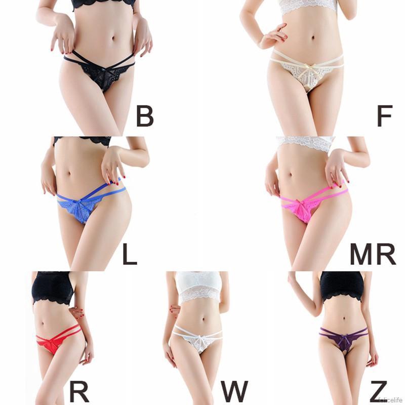 Quần lót ren dây hình bướm quyến rũ