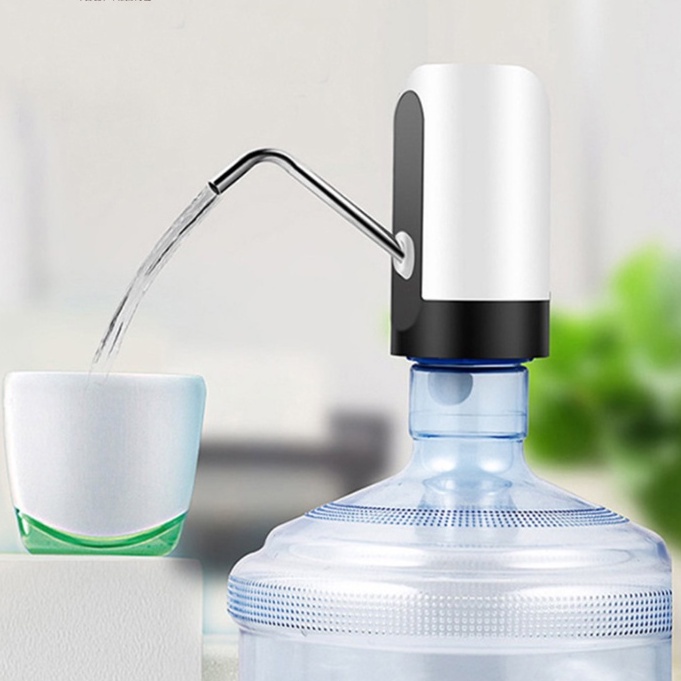 Vòi hút nước tự động,Vòi bơm nước tự động có sạc USB - Hàng loại 1, pin lâu, hút mạnh, áp suất cao