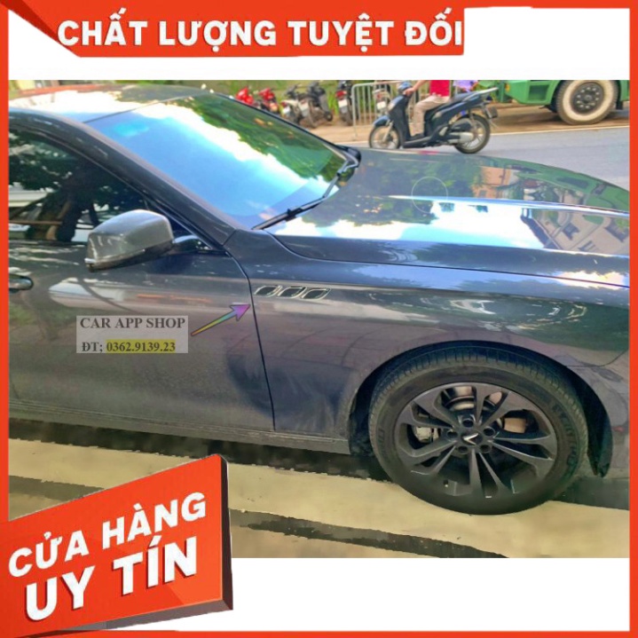 Ốp Thể Thao , Mang cá trang trí VinFast Lux A Hàng Cao Cấp