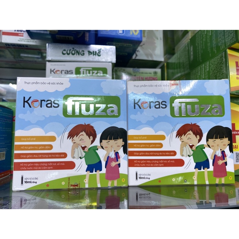 Koras fluza cảm cúm hắc xì sổ mũi ho