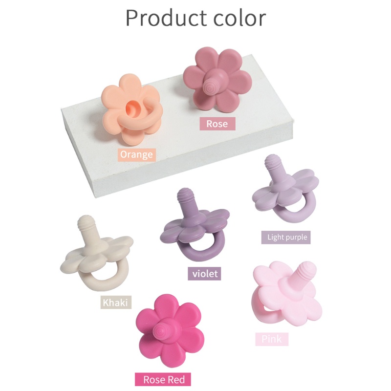 Núm Ti Giả Bằng Silicone Thoải Mái Cho Bé Sơ Sinh