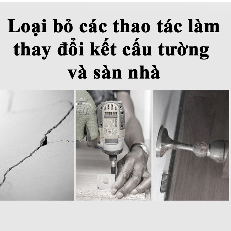 Chặn cửa GADO chống va đập an toàn với trẻ con sử dụng keo 3M