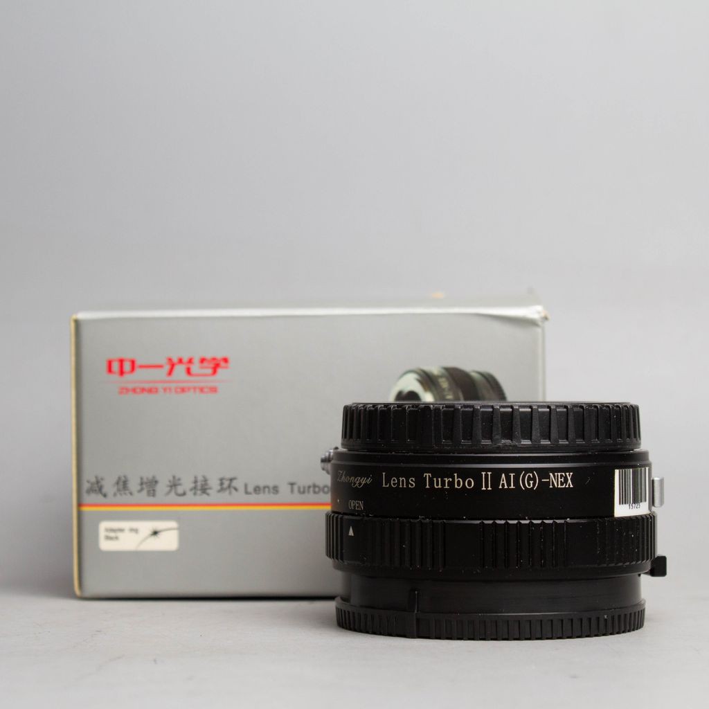 Ngàm Zhongyi Mitakon Turbo II Speed Booster Nikon- Nex 15725
