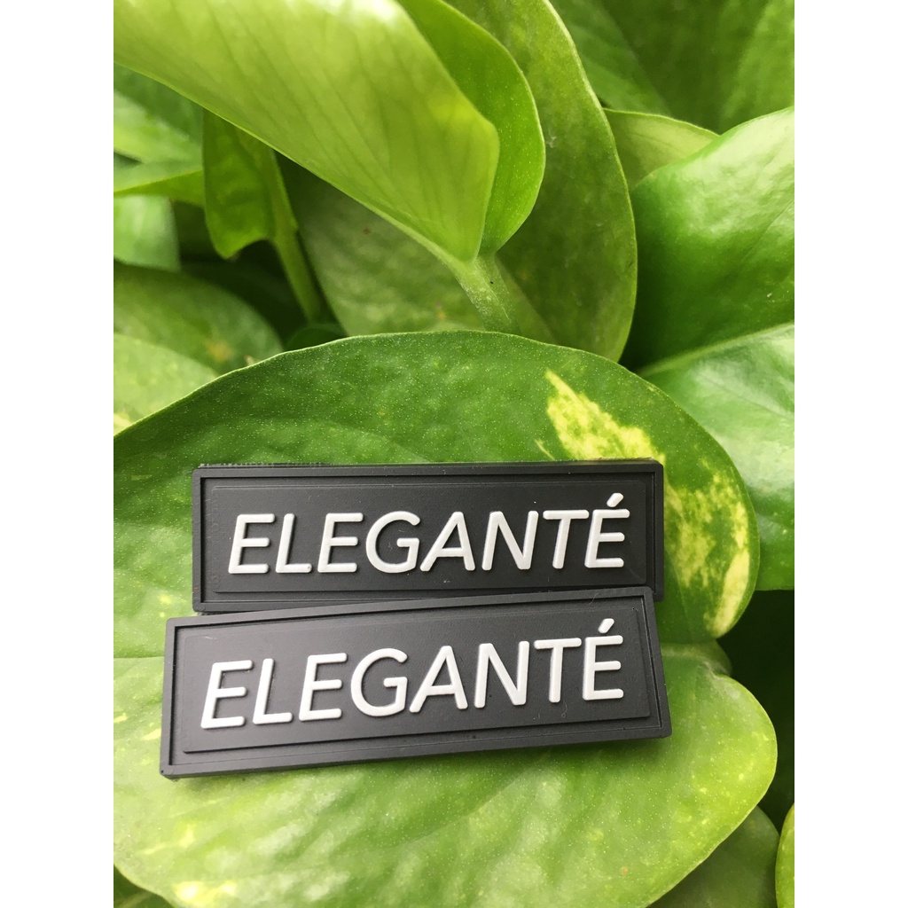 Tem cao su hình chữ nhật, nhận làm tem cao su chất lượng giá rẻ may quần áo