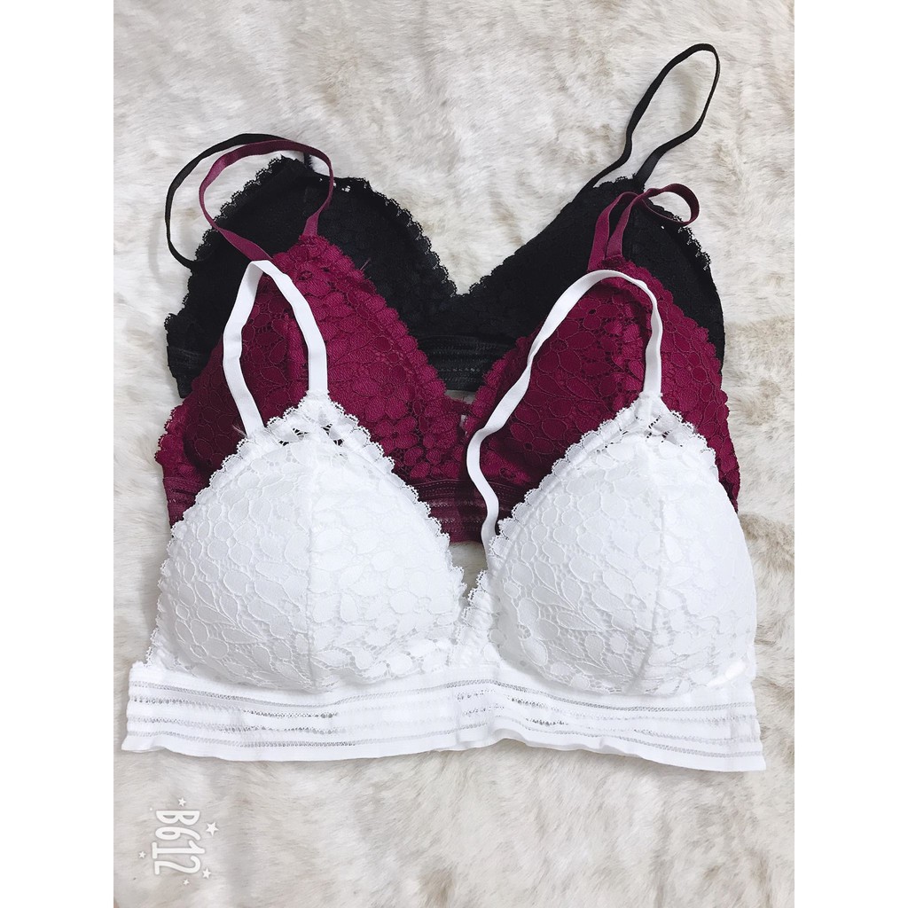 Áo Bra Ren Hoa Cài Sau Siêu Mềm không gọng - Ren Vây Cá 7313 |Mbra94| | BigBuy360 - bigbuy360.vn