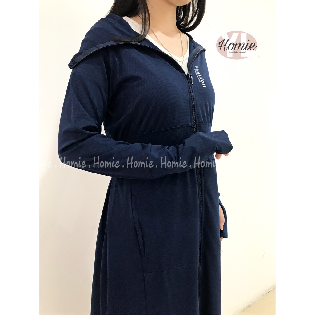 🌿FREESHIP🌿Áo chống nắng nữ thông hơi toàn thân Homie,áo choàng nắng dáng dài 2021 cao cấp khử mùi,làm mát cơ thể - A8625 | BigBuy360 - bigbuy360.vn