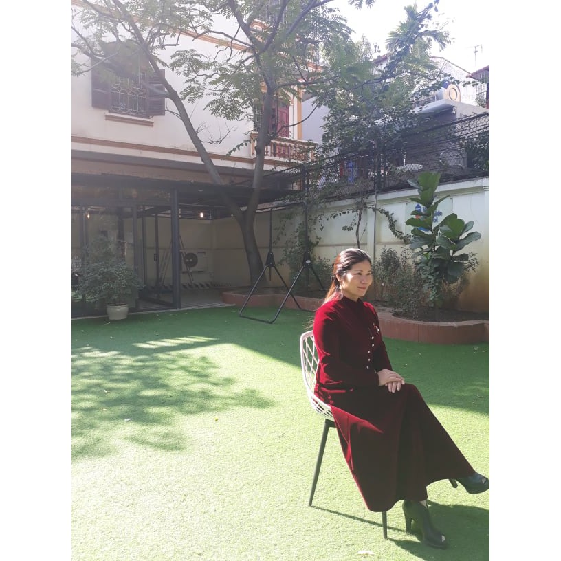 Đầm dự tiệc, đi chơi, du lịch, đi chùa cao cấp, sang trọng