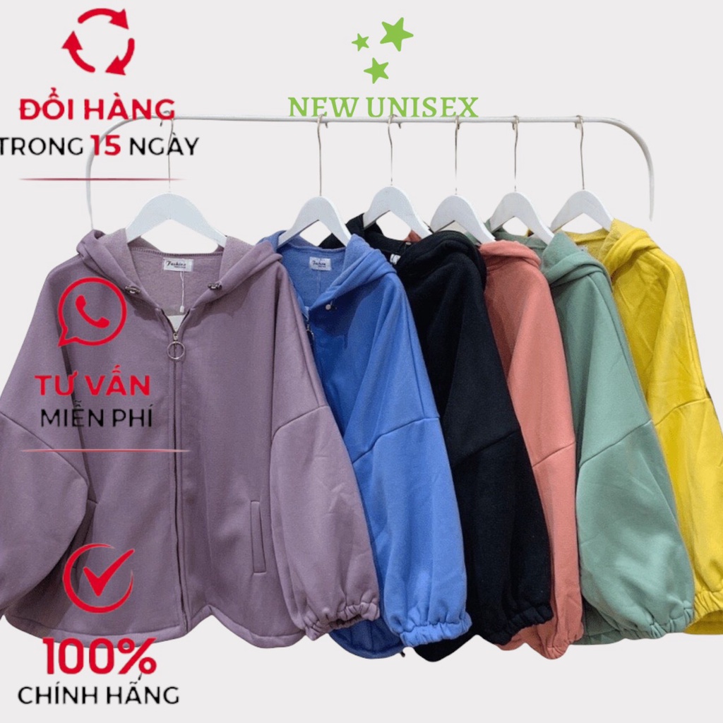 Áo Khoác Thun Nỉ Nữ Cao Cấp Form Rộng Style Cánh Dơi Hàn Quốc Hot Trend TP [NewUnisex]