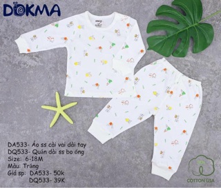 Dokma- Bộ cài vai dài tay