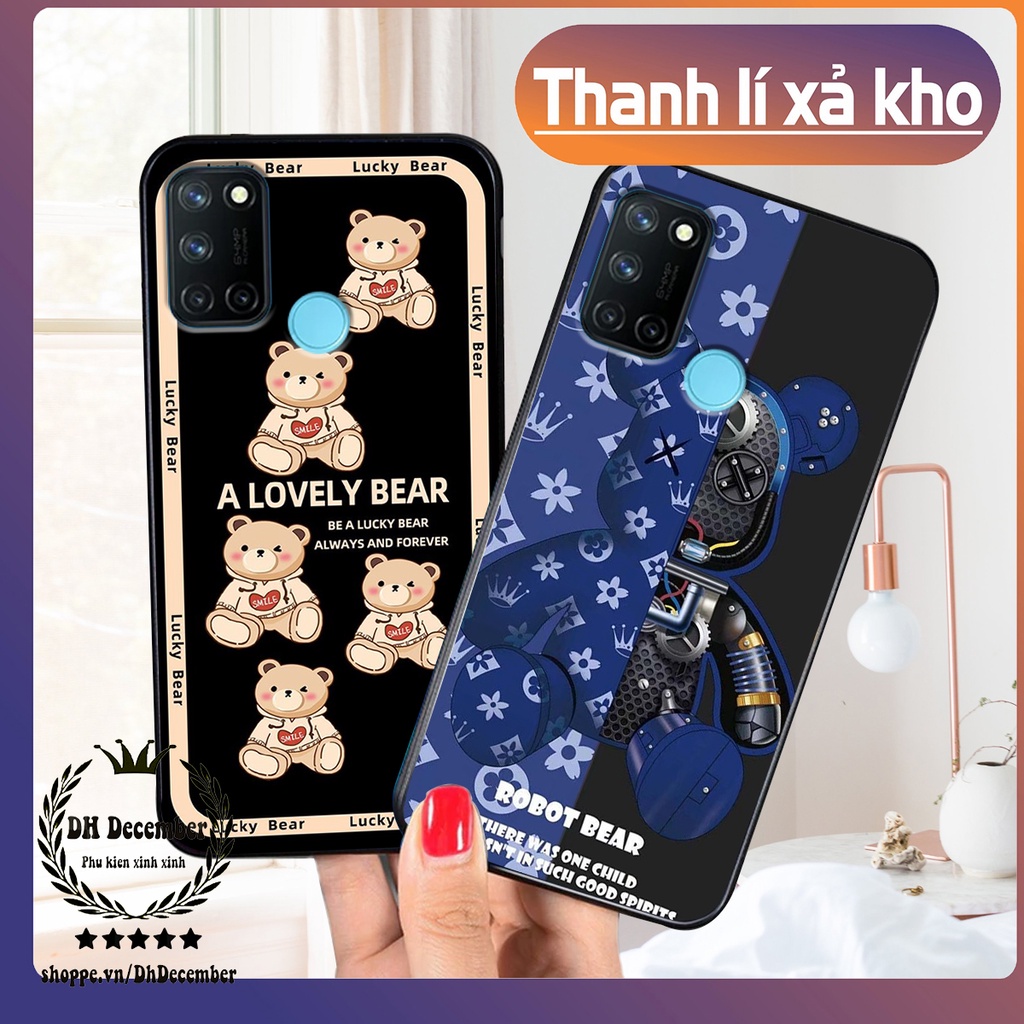 Ốp lưng Realme C17 / 7i in hình 3D lucky, gấu Brick xinh xắn - KHÔNG NÊN BỎ LỠ