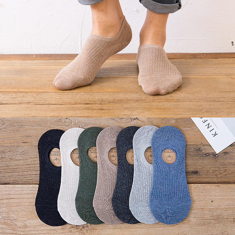 Tất Cotton Ngắn Khử Mùi Cho Nam