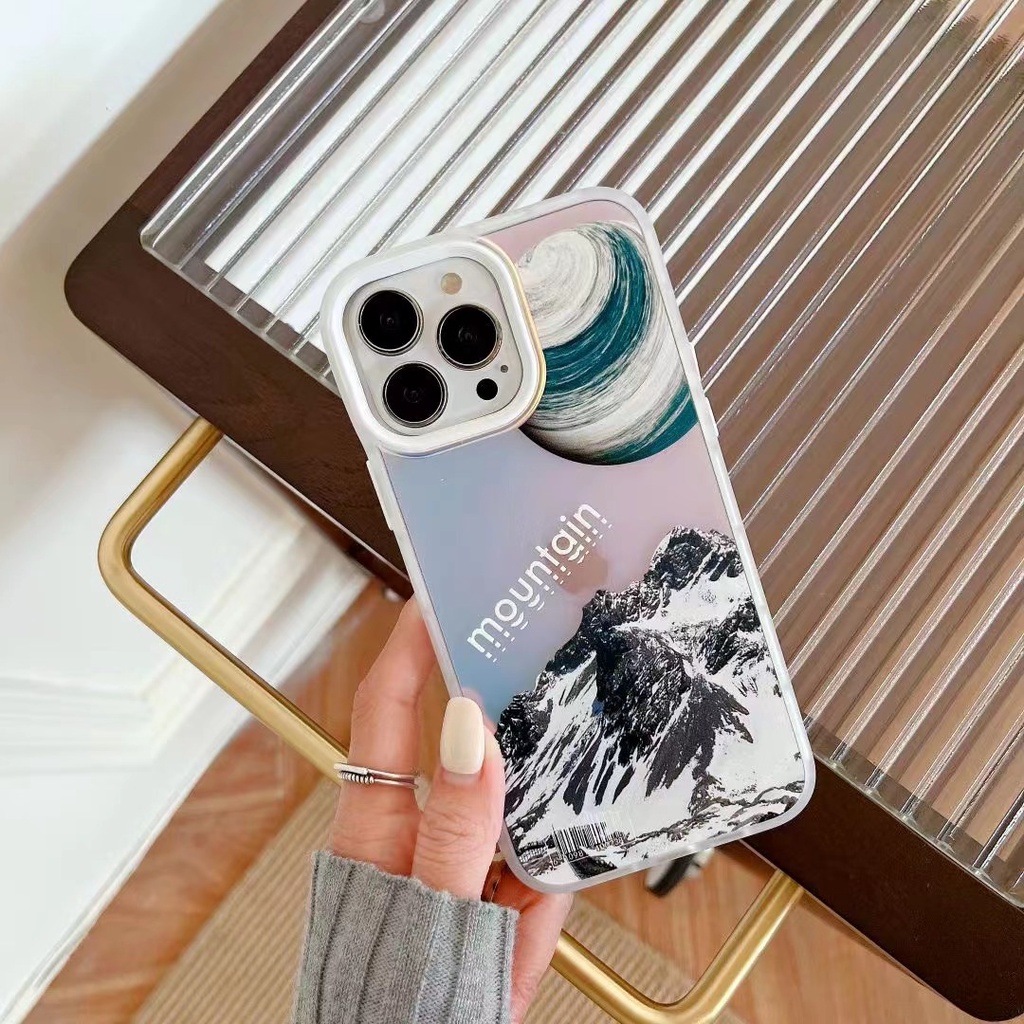 Ốp Điện Thoại In Hình Ngọn Núi Cho iphone 13 Pro Max i13 13pro 11ProMax i11 iX Xs XR Xs Max 7plus 8plus 12Pro 12 Pro Max