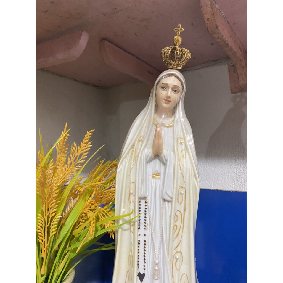 Tượng công giáo - Mẹ Fatima Mẫu Ý cao cấp 60cm