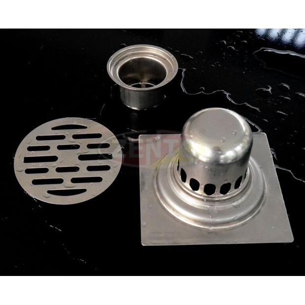 Phễu thoát sàn chống mùi inox304 Zento TS323