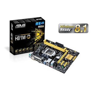 Bo mạch chủ ASUS H81M-D (Cũ)