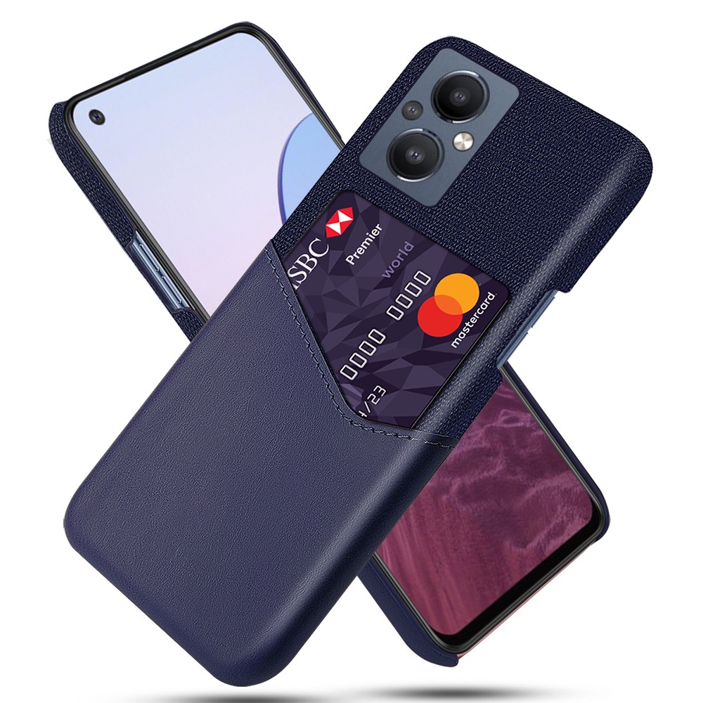 Ốp Điện Thoại Vải Mỏng Phong Cách Doanh Nhân Chống Sốc + Ngăn Đựng Thẻ Bằng Da Cho Realme Gt Neo5 SE 5G Neo5 Gt 3 5G Neo3 5G Neo