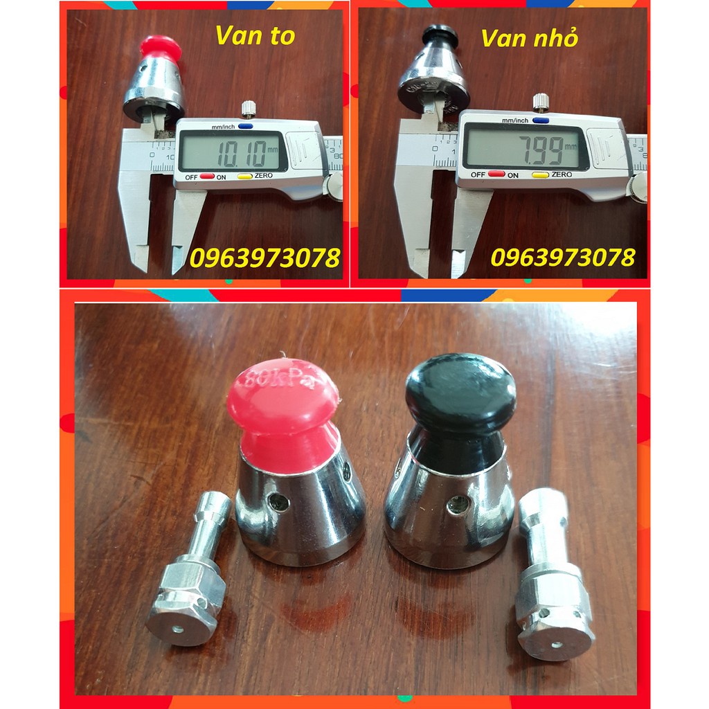 Van xả hơi nồi áp suất gas -giadungphukienchinhhang