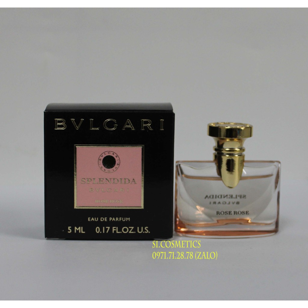 Nước hoa nữ BVLGARI Splendida Rose Rose EDP 5ml