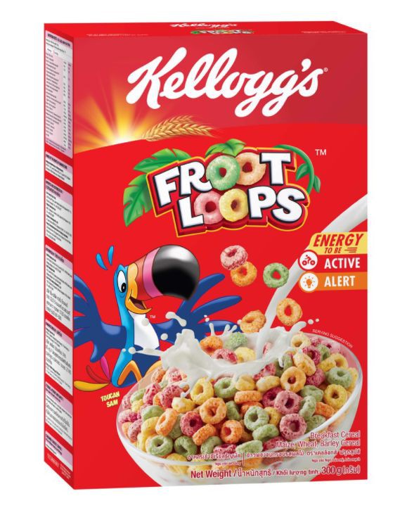 Ngũ cốc dinh dưỡng Kellogg's Froot Loops 300g