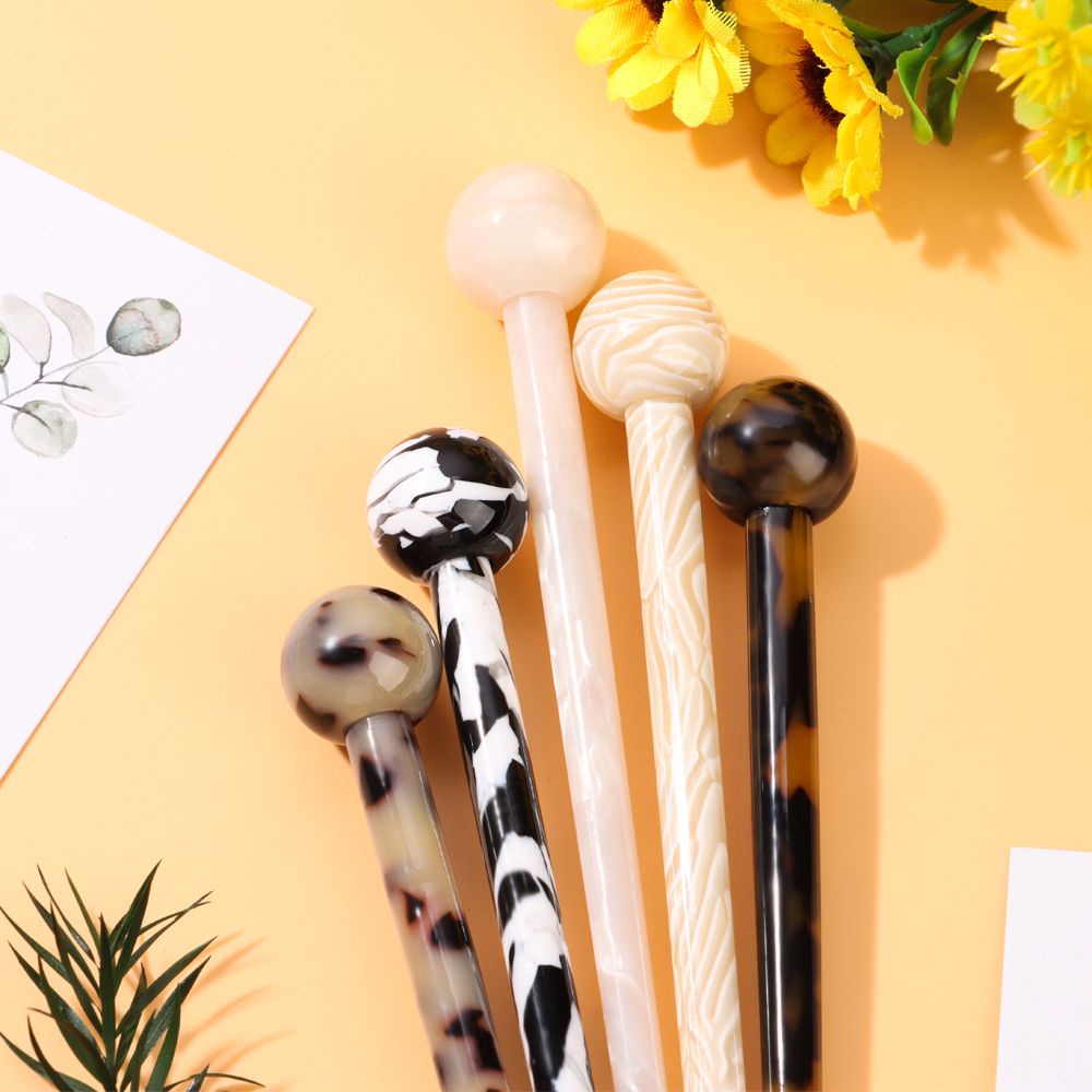 Kẹp tóc hình vỏ sò/ rùa bằng nhựa resin MIHAN1