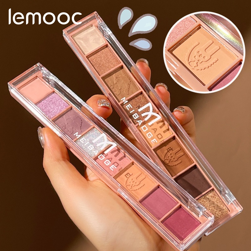 Bảng Phấn Mắt 8 Màu Sắc Chống Nước Chống Mồ Hôi