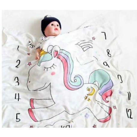 ( BEYE 060) Chăn lụa cotton siêu mềm mịn mát cho bé mùa hè kích thước 1m1x1m2