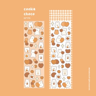 Sticker bánh cookie choco