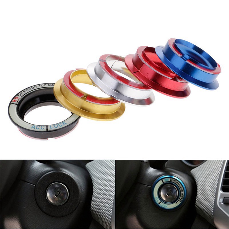 Gs Đèn LED 5 Bóng Gắn Ổ Khóa Xe Hơi Trang Trí
