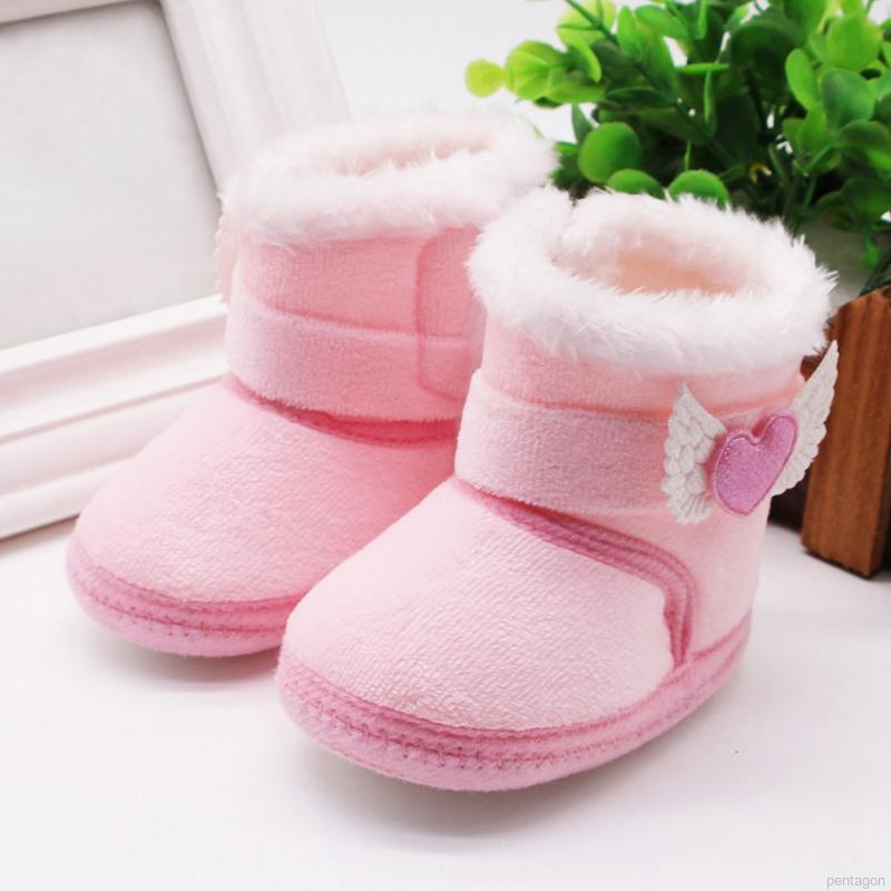 Giày Bốt Cổ Cao Thời Trang Dễ Thương Cho Bé